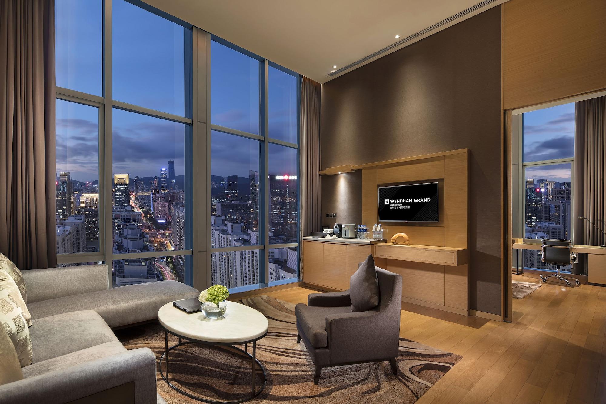 Hotel Shenzhen Futian Wyndham Grand Extérieur photo